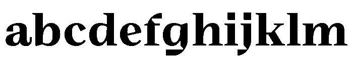 BVHBart TextHeavy FONT