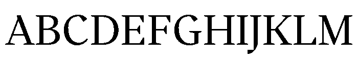 BVHBart TextRegular Font UPPERCASE