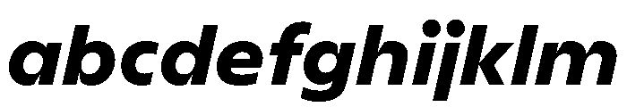 BVHEddi HeavyItalic FONT