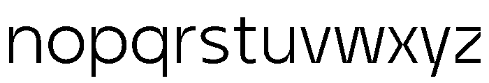 BVHEddi Light Font LOWERCASE