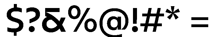 BVHEddi Medium Font OTHER CHARS