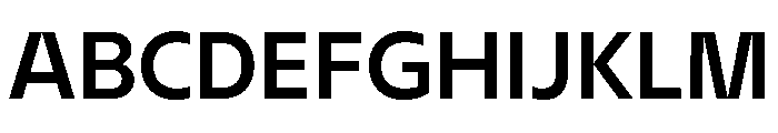 BVHEddi Medium Font UPPERCASE
