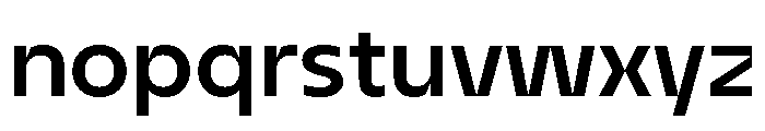 BVHEddi Medium Font LOWERCASE