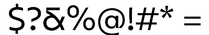 BVHEddi Regular Font OTHER CHARS