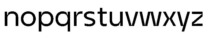 BVHEddi Regular Font LOWERCASE