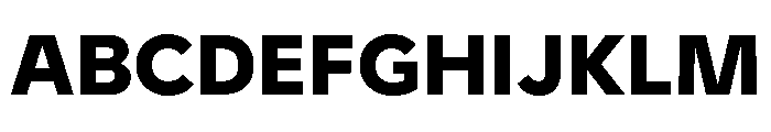 BVHEddiGrotesk Heavy Font UPPERCASE