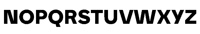 BVHEddiGrotesk Heavy Font UPPERCASE