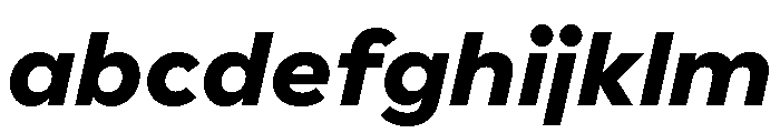BVHEddiGrotesk HeavyItalic FONT