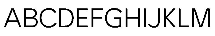 BVHEddiGrotesk Light Font UPPERCASE