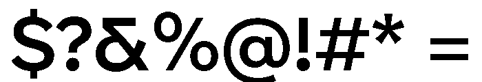 BVHEddiGrotesk Medium Font OTHER CHARS