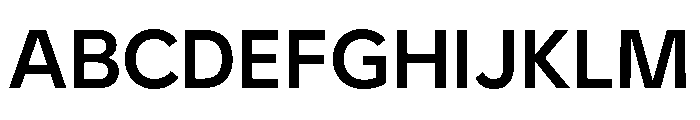 BVHEddiGrotesk Medium Font UPPERCASE
