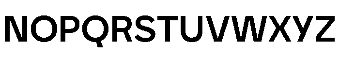 BVHEddiGrotesk Medium Font UPPERCASE