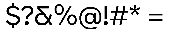 BVHEddiGrotesk Regular Font OTHER CHARS