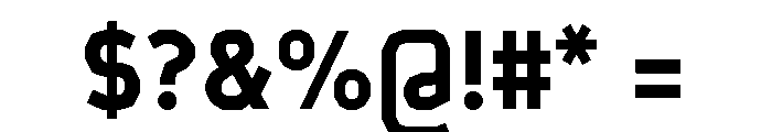 BVHEiffel Bold Font OTHER CHARS