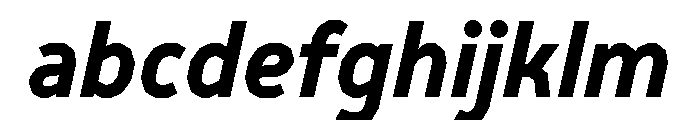 BVHEiffel BoldItalic FONT