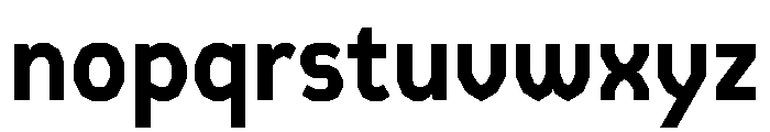 BVHEiffel Bold Font LOWERCASE