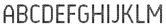 BVHEiffel Level 01 Font UPPERCASE