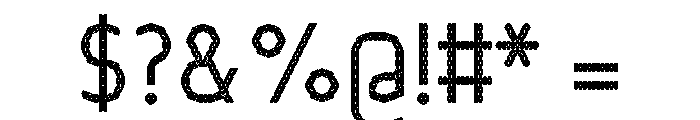 BVHEiffel Level 02 Font OTHER CHARS