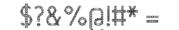 BVHEiffel Level01 Font OTHER CHARS