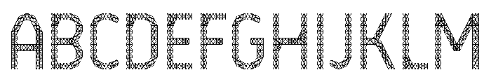 BVHEiffel Level01 Font UPPERCASE