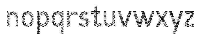 BVHEiffel Level01 Font LOWERCASE
