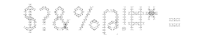 BVHEiffel Level02 Font OTHER CHARS