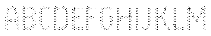 BVHEiffel Level02 Font UPPERCASE