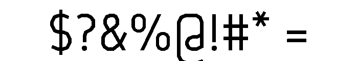 BVHEiffel Light Font OTHER CHARS