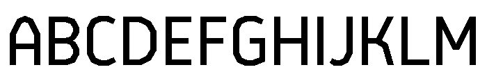 BVHEiffel Regular Font UPPERCASE