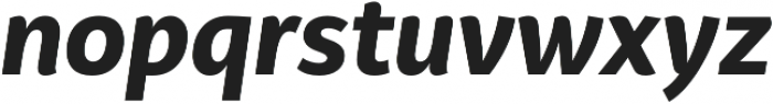 Bw Surco Bold Italic otf (700) Font LOWERCASE
