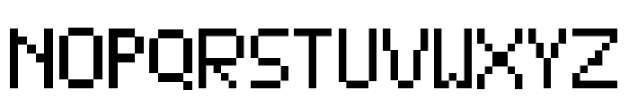 BW Satellite Font UPPERCASE