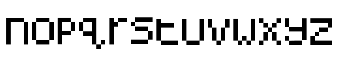 BW Satellite Font LOWERCASE