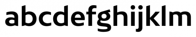 Bw Mitga Bold Font LOWERCASE