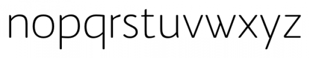 Bw Quinta Pro Light Font LOWERCASE