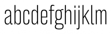 Bw Stretch Light Font LOWERCASE