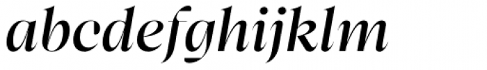 Bw Beto Grande Medium Italic Font LOWERCASE
