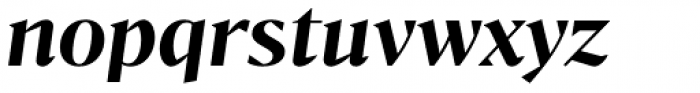 Bw Darius Bold Italic Font LOWERCASE