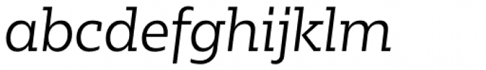 Bw Glenn Slab Regular Italic Font LOWERCASE