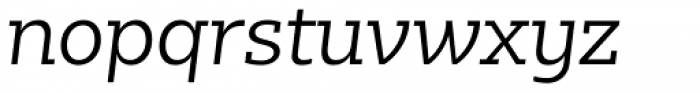 Bw Glenn Slab Regular Italic Font LOWERCASE