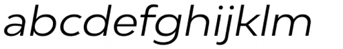Bw Modelica Regular Expanded Italic Font LOWERCASE