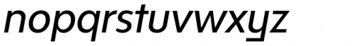 Bw Modelica SS02 Medium Condensed Italic Font LOWERCASE