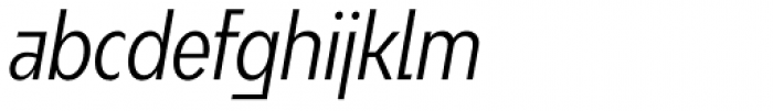 Bw Modelica SS02 Regular Ultra Condensed Italic Font LOWERCASE