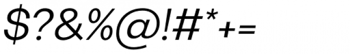 Bw Nista Geometric Regular Italic Font OTHER CHARS