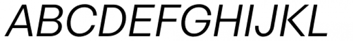 Bw Nista Geometric Regular Italic Font UPPERCASE