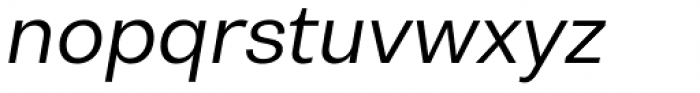 Bw Nista Grotesk Regular Italic Font LOWERCASE