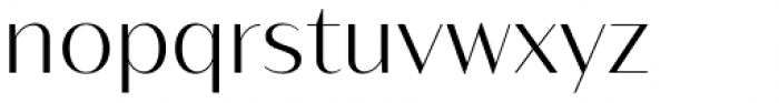 Bw Vivant Light Font LOWERCASE