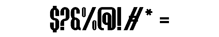 Bynoxda Font OTHER CHARS