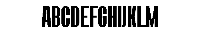 Bynoxda Font UPPERCASE