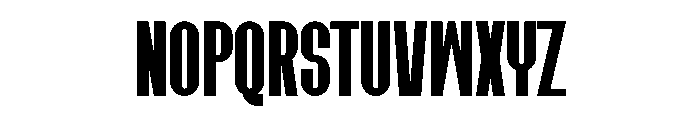 Bynoxda Font UPPERCASE