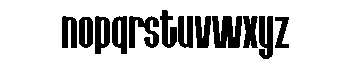 Bynoxda Font LOWERCASE